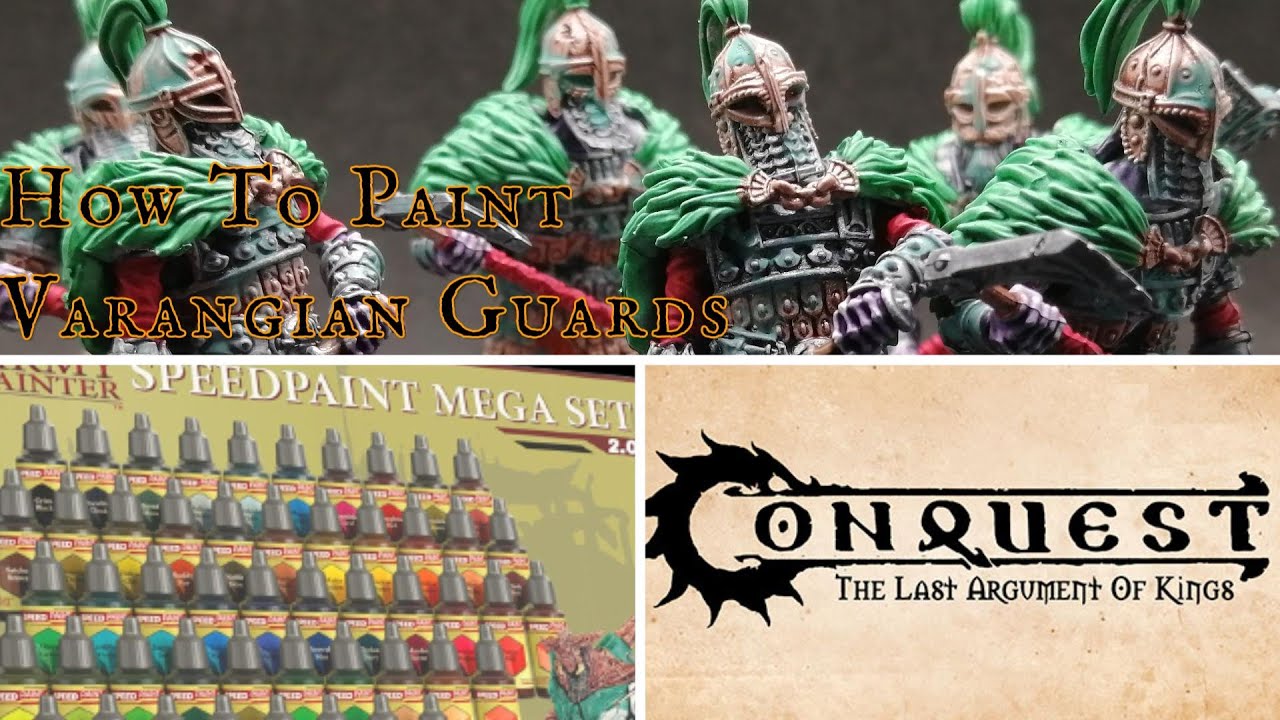 Speed paints get your army painted quickly - How to Paint Varangian Guards