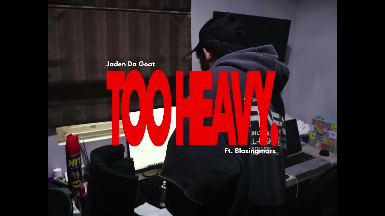 Jaden Da Goat, Blazingmarz - Too Heavy (Official Music Video)