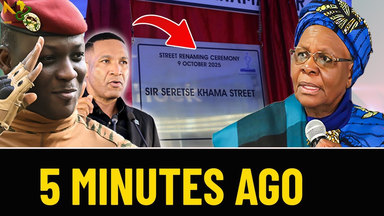 Namibia President Removed Colonial names in streets replaced with Africa Pride