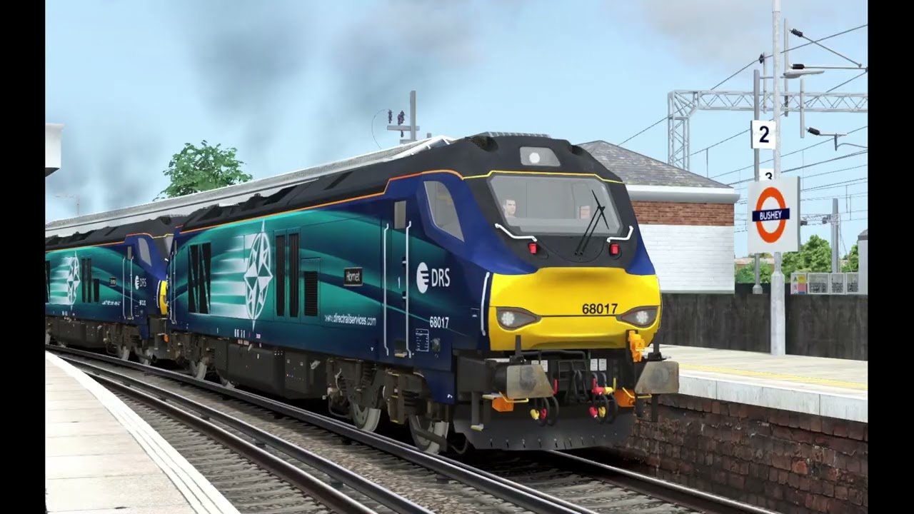 A Few Trains At Bushey WCML