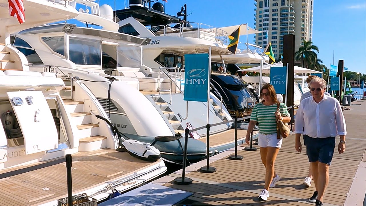 🌊 Best Moments from Miami & Fort Lauderdale Boat Shows! Luxury Yachts, Exclusive Deals & More! 🛥️✨