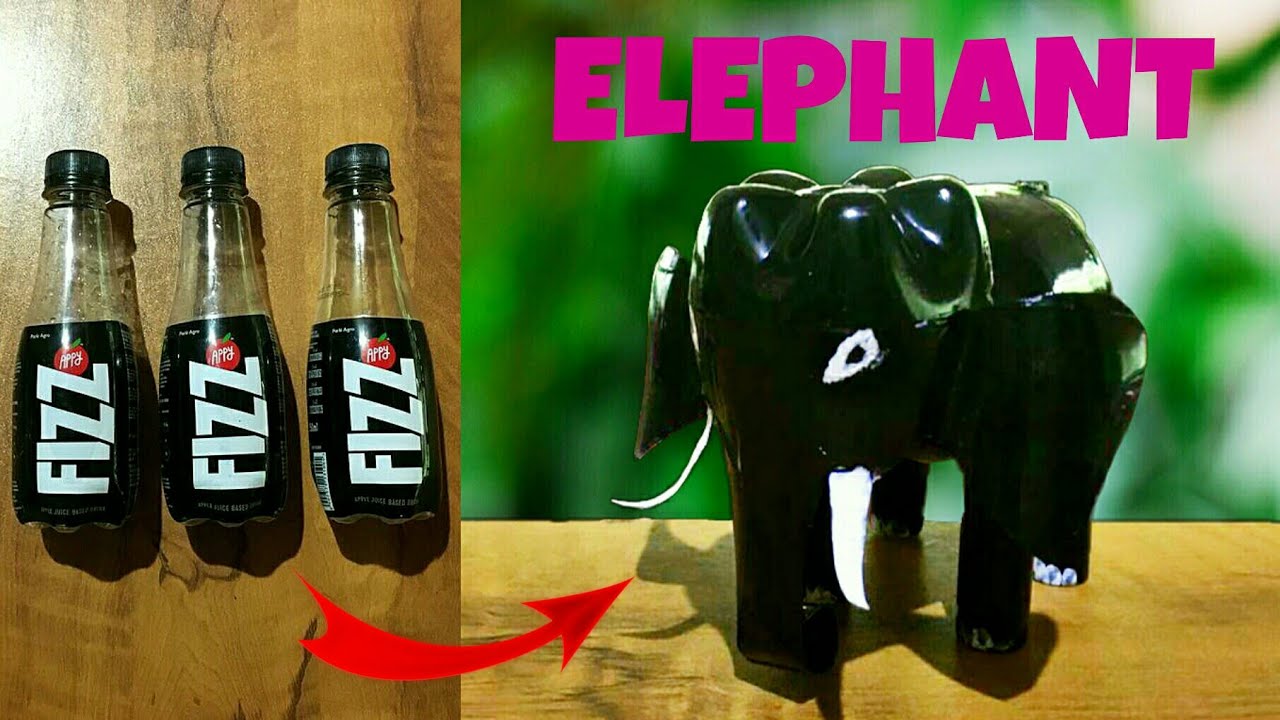 🔥ELEPHANT using Plastic Bottle🔥