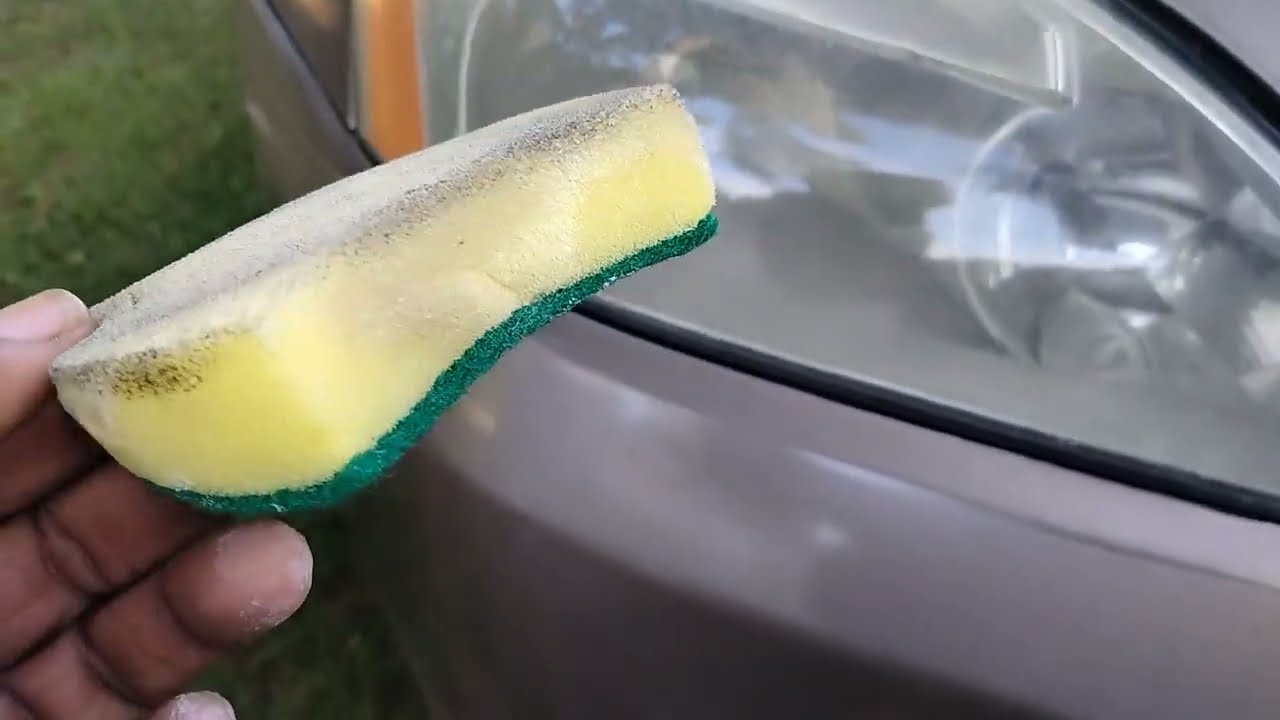 3d one polishing compound restoring headlights insane clarity