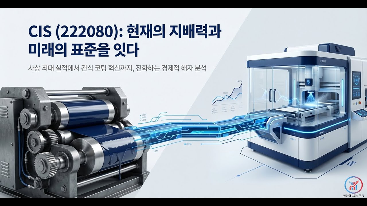 씨아이에스, 삼성·LG가 선택한 '건식 코팅' 독점 기술? 수주잔고 8,700억에도 주가가 못 가는 이유