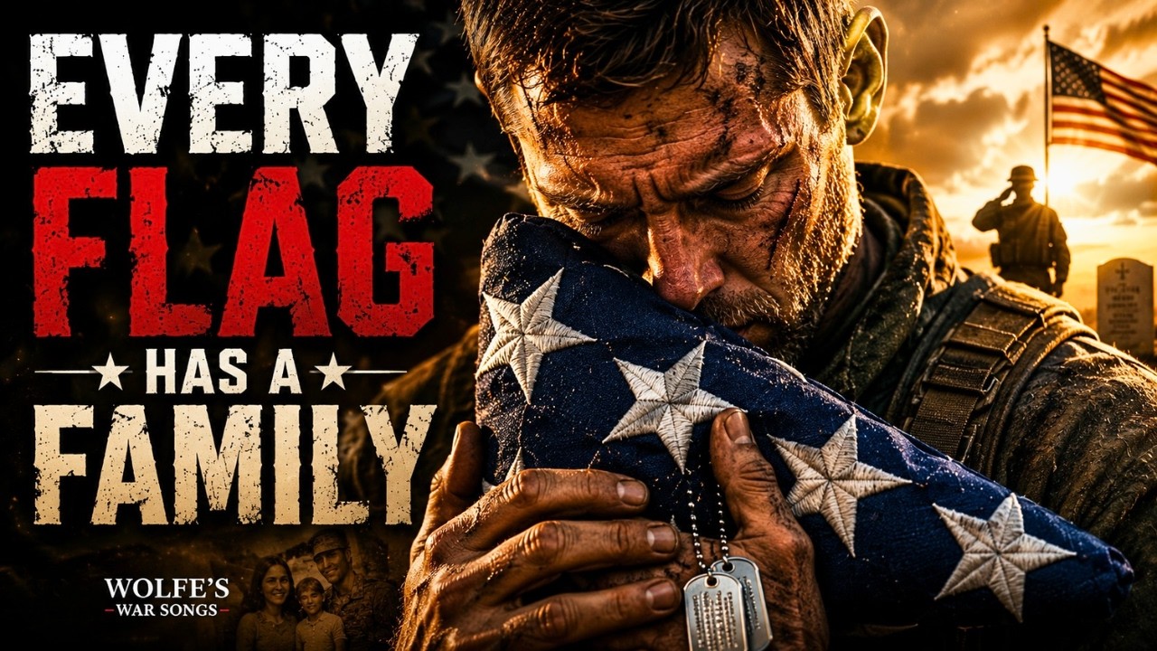 EVERY FLAG HAS A FAMILY | Emotional Country Rock Military Tribute for Gold Star Families