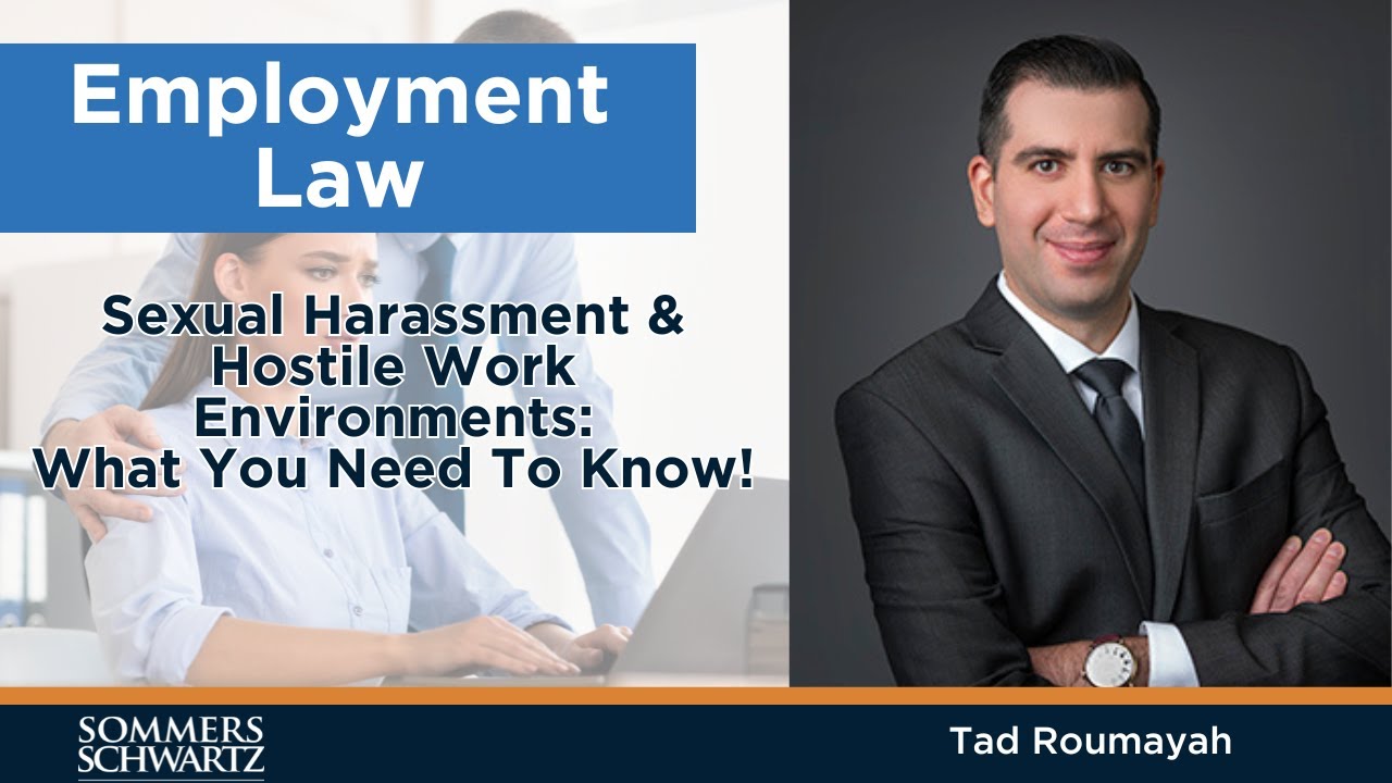 Employment Law: Sexual Harassment and Hostile Work Environments: What You Need To Know!