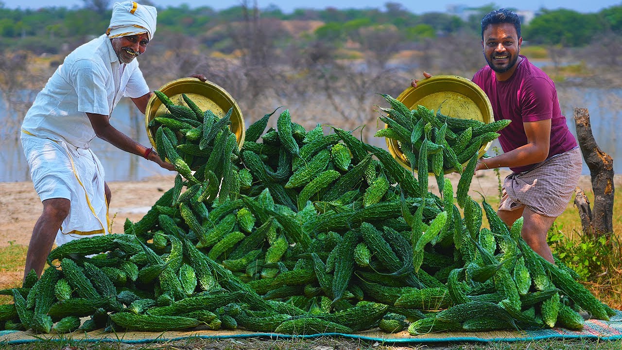 BITTER GOURD RECIPE  | Spicy Bitter Gourd |  Karela Recipe | Karela Fry | Recipe Grandpa Kitchen