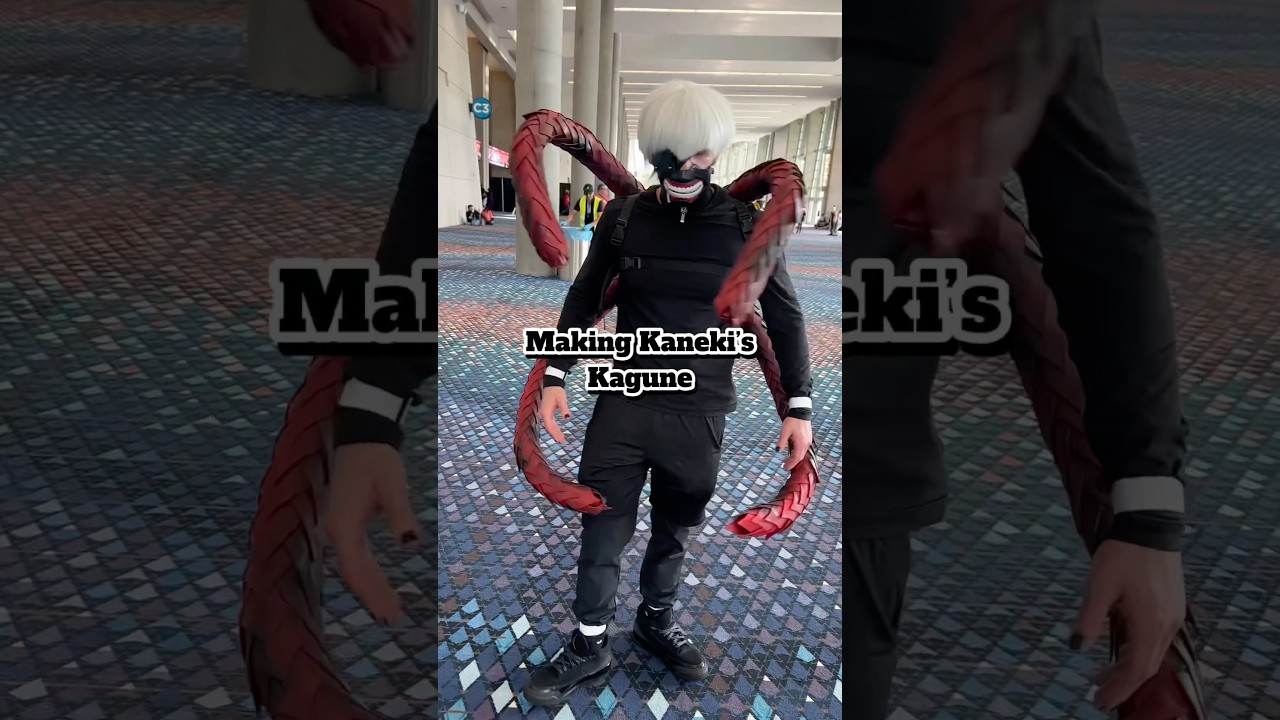 Tokyo Ghoul Ken Kaneki Cosplay Tutorial #cosplay #tokyoghoul #kenkaneki #cosplaytutorial