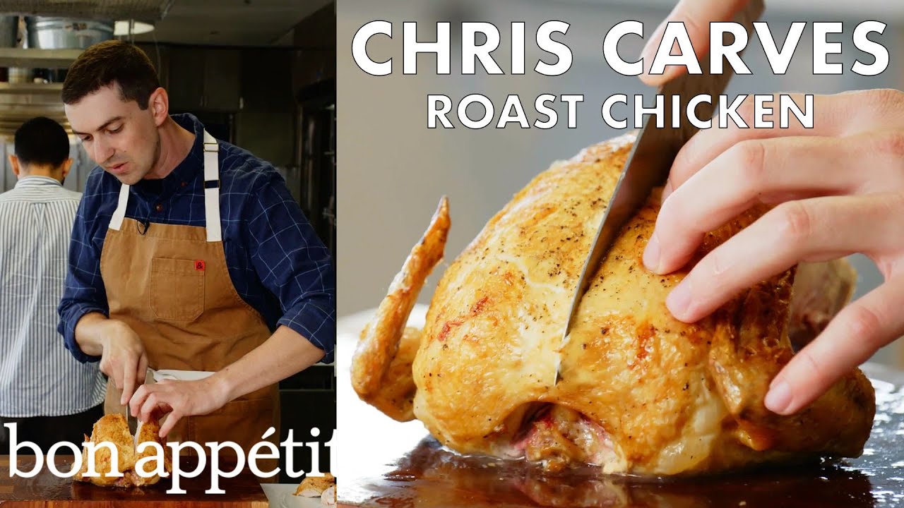 Chris Carves a Roast Chicken | From the Test Kitchen | Bon App&eacute;tit