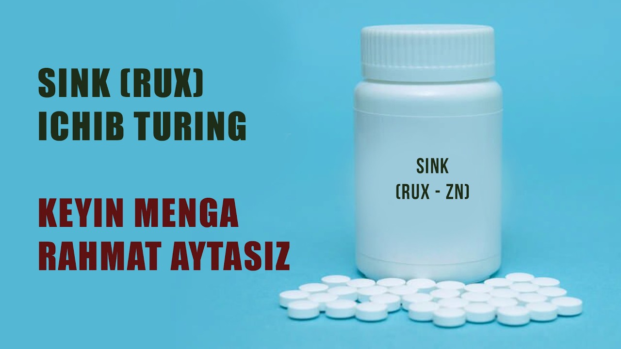 SINK VITAMINI FOYDASI HAQIDA