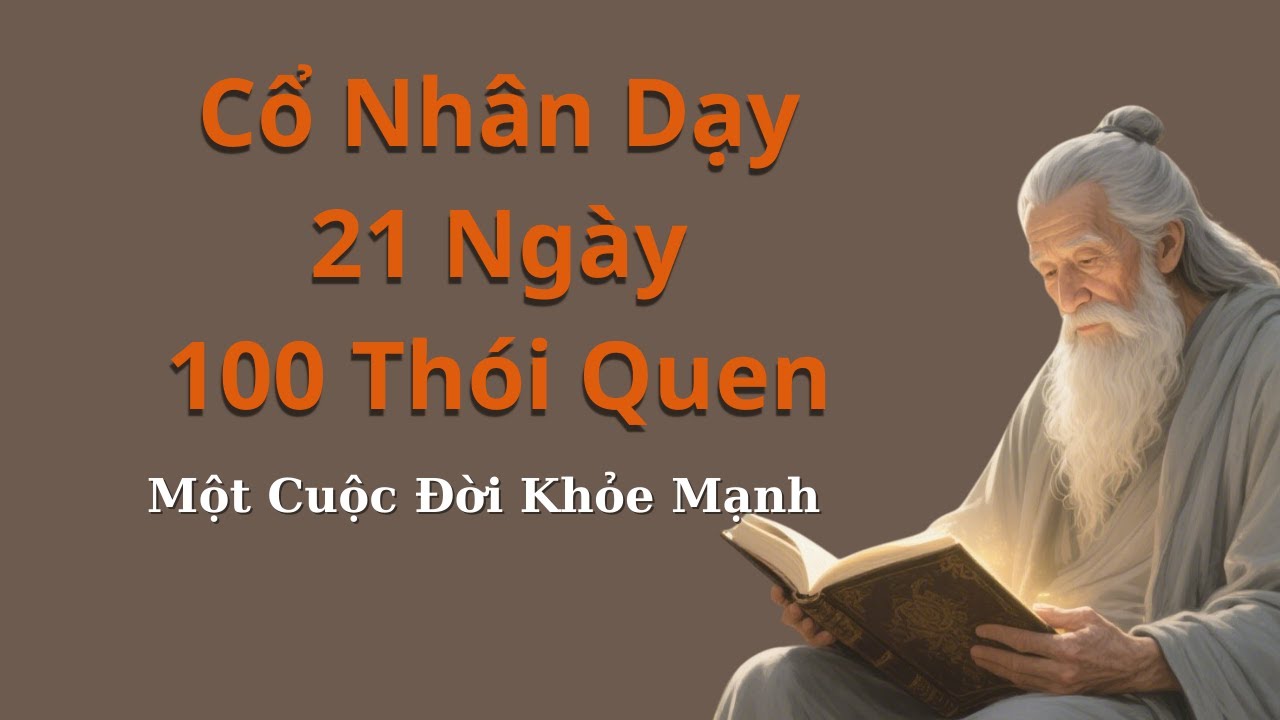 Cổ Nhân Dạy: 21 Ngày – 100 Thói Quen – Một Cuộc Đời Khỏe Mạnh#trietlycuocsong