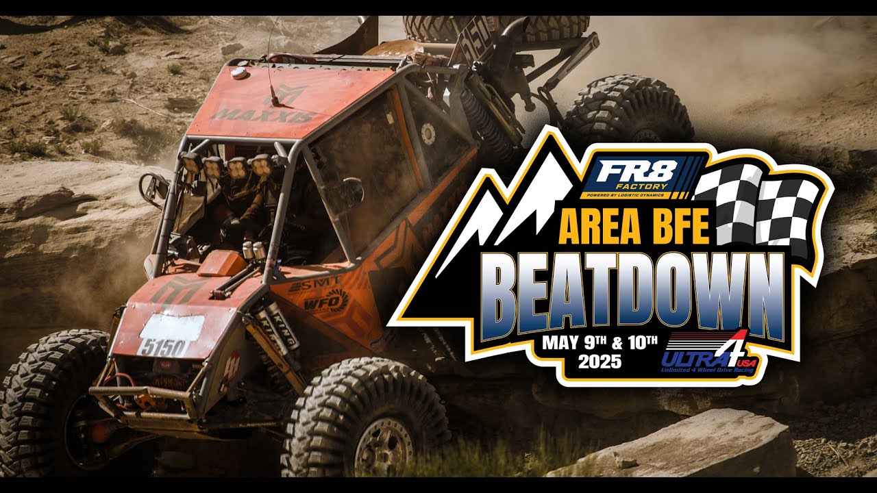 FR8 Factory Area BFE Beatdown 2025 года | Гонки Ultra4 по пересеченной местности Моаба
