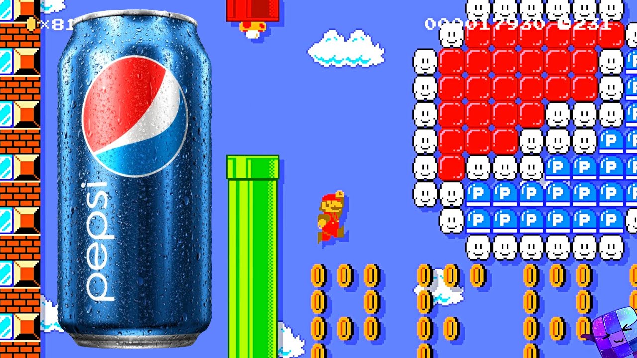 Super Mario Maker 2 🔧 Pepsi Man - The Level 🔧 ProtoAA1