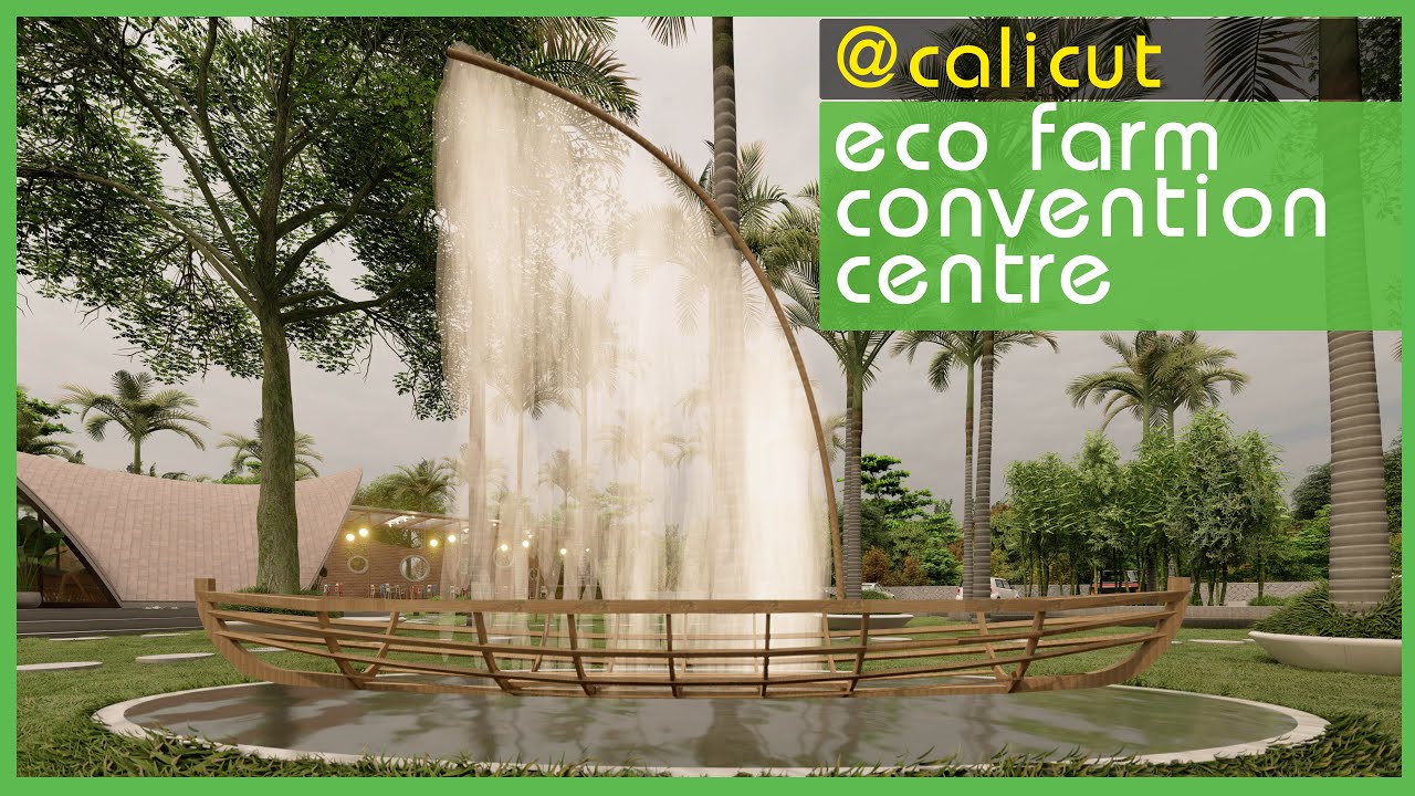 Convention center in Calicut I MR Greens  #conventioncentre #greenconventioncenter #vedhaarchitects