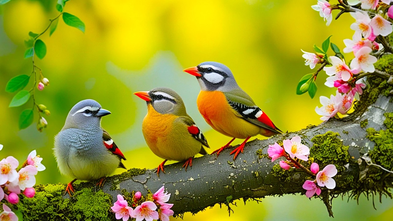 🔴LIVE 4K Cottage Garden Bird Feeder: Cardinals, Woodpeckers, Song Birds, Bees, and Flowers