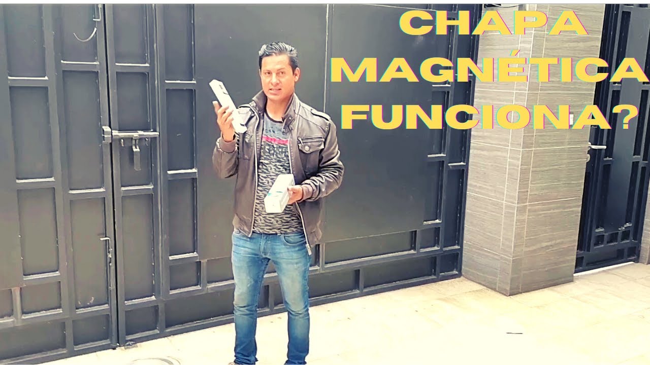 como funciona una chapa magnética|CÓMO CONECTAR UNA CHAPA MAGNÉTICA, Y APLICACIONES SI FUNCIONAN?