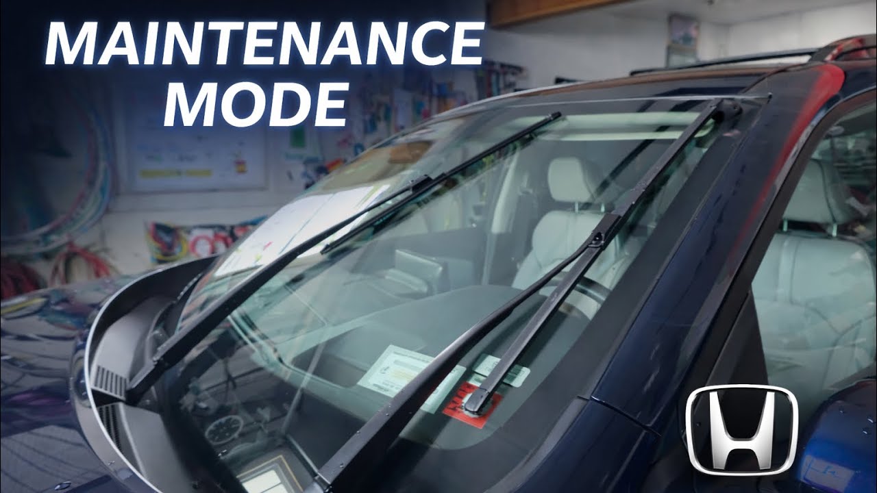 Honda Pilot Wiper Service Mode (Raise Wipers Without Hitting the Hood)