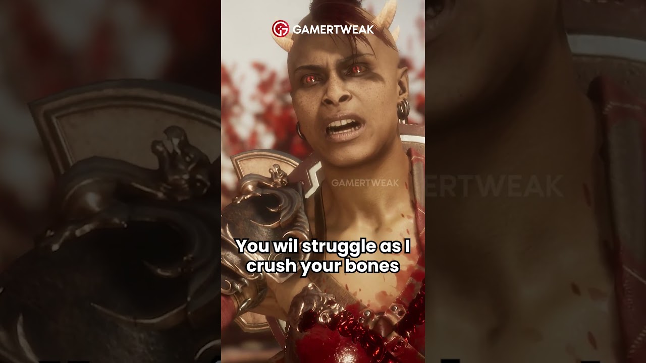 MK11 Funny Cassie Quinn Lines (PART 2)🔥#shorts #viral