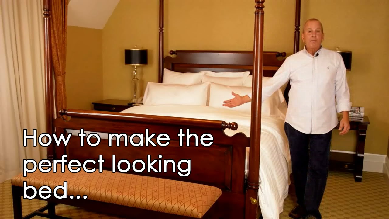 How to make the Perfect looking bed