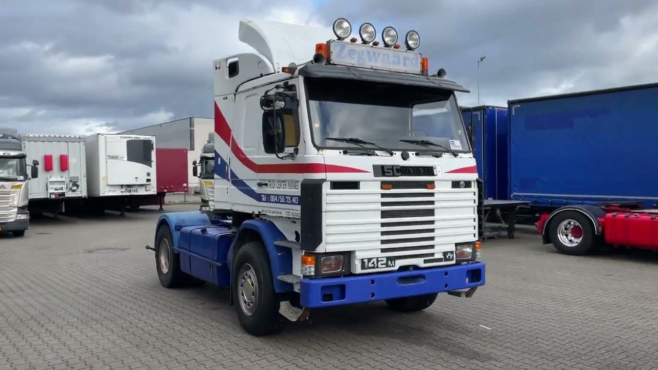 Scania 142 V8 Intercooler Blue Cab 1984 our ref 29578