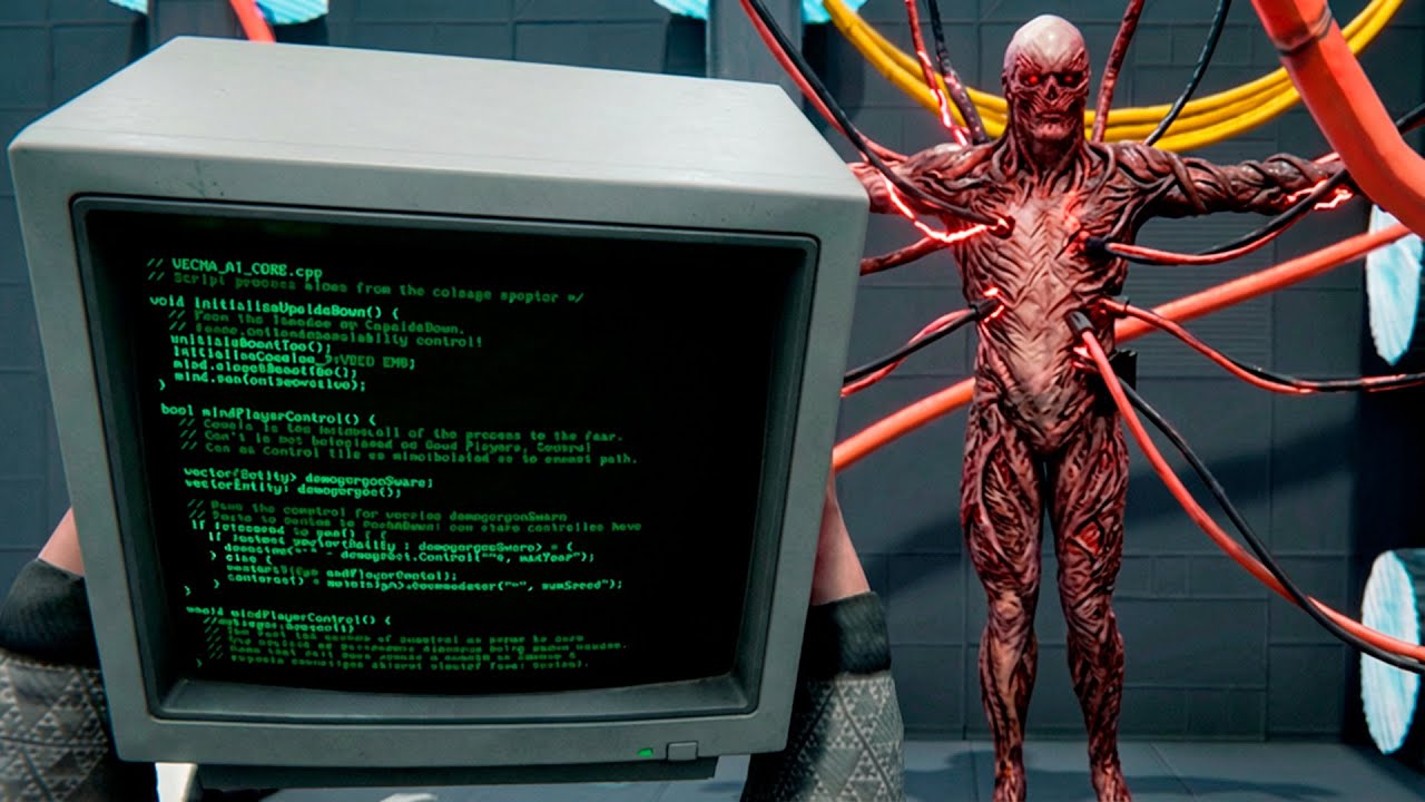 CRIEI a IA do Vecna de Stranger Things na REALIDADE VIRTUAL