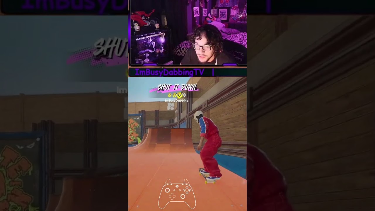 SKATE-O-WEEN WEEK 3 🎃 Backside Flip Tail Slide on the HIGH RAIL