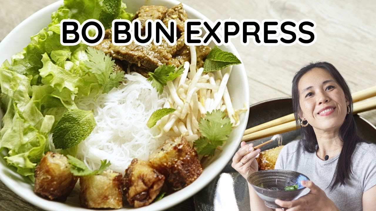 BO BUN EXPRESS - LA RECETTE LA PLUS RAPIDE ⏱️ 🌟