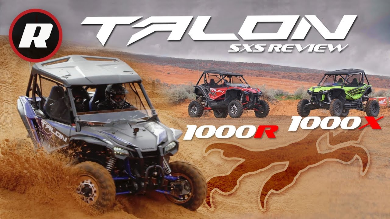 2019 Honda Talon Review: 1000X and 1000R SXS handle sand, dirt and mud with ease
