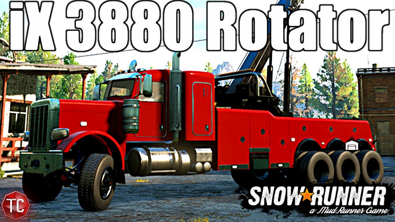 SnowRunner: THE ULTIMATE TOW TRUCK!! iX 3880 70 TON ROTATOR
