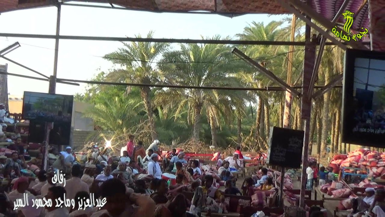 سماع في المقيل .. لا تسلني يا حبيبي غناء الفنان اسامه دعبوش في زفاف عبدالعزيز وماجد المير بالمدمن