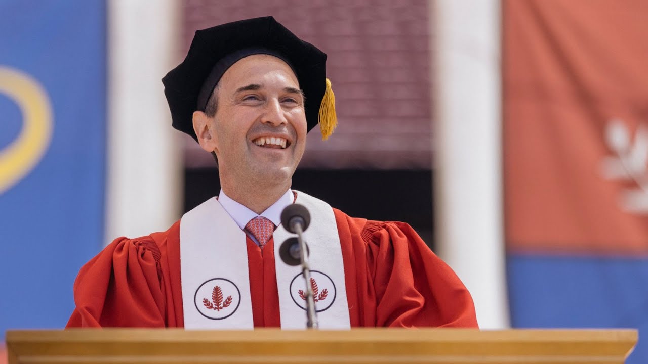 Commencement remarks by President Jonathan Levin