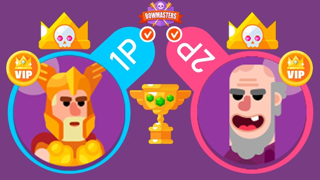 Bowmasters Best Gameplay Ever with Lil Dump Jeremy | #Shekharmine