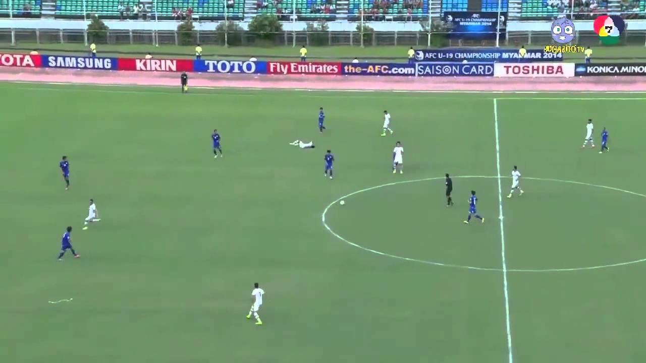 ฟุตบอล AFC U 19 ทีมชาติไทย 2-1 ทีมชาติอิหร่าน