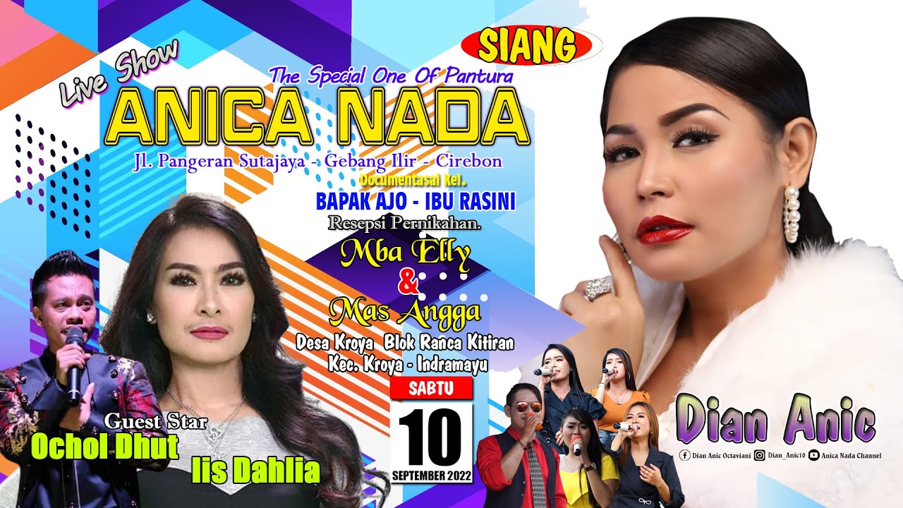🔴LIVE ANICA NADA ( DIAN ANIC ) |  SIANG 10 SEPTEMBER 2022 | BLOK RANCA KITIRAN | KROYA | INDRAMAYU