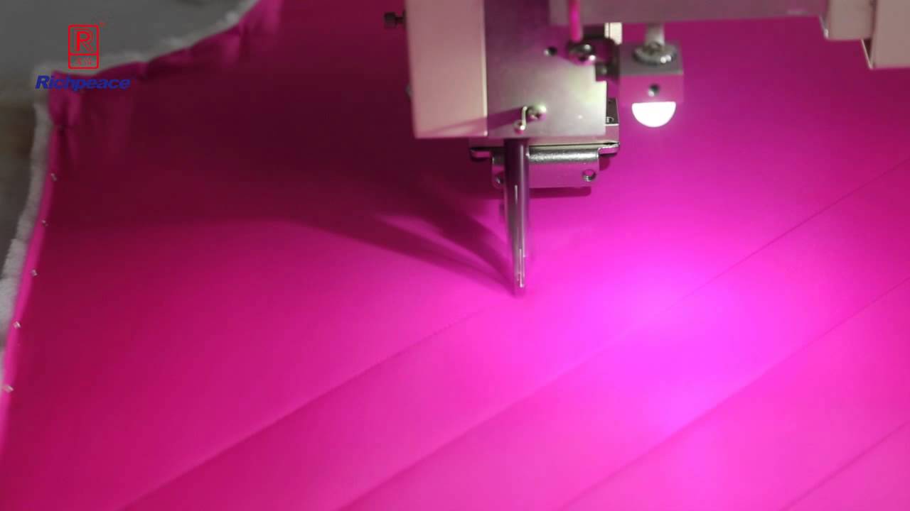 Working test video of Richpeace Auto Sewing  Machine for Turkey Customer
