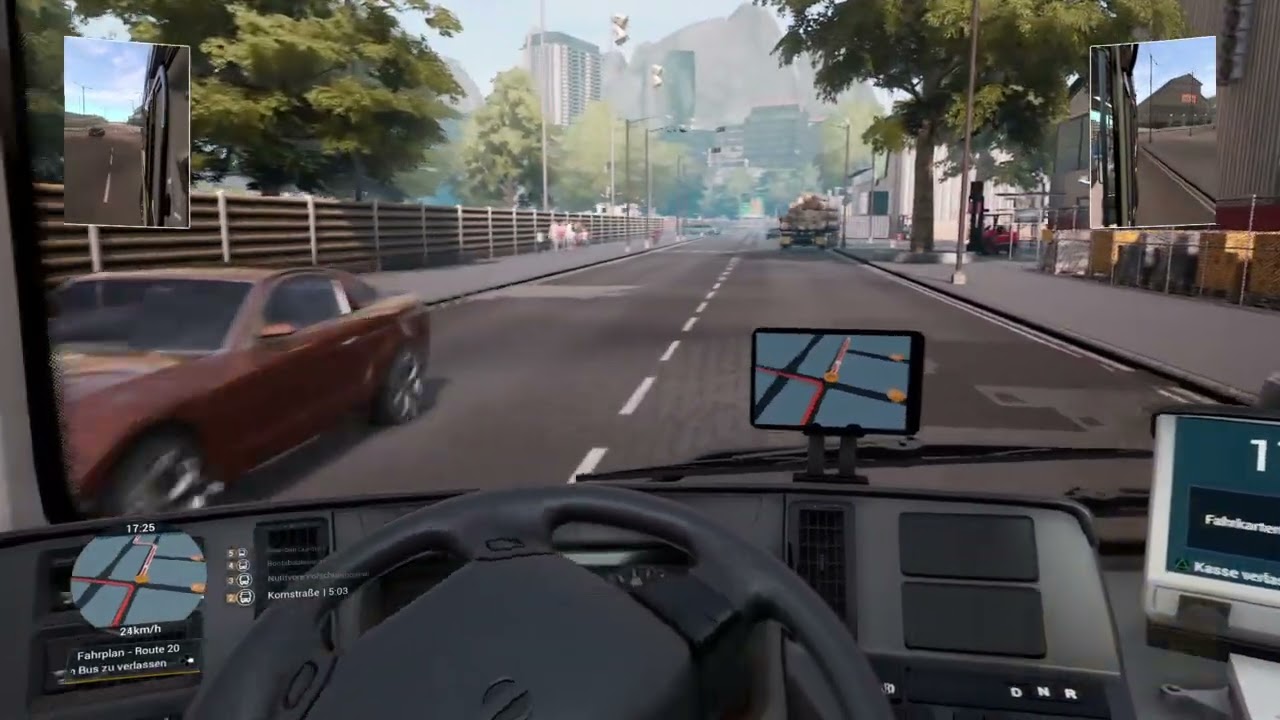 Bus Simulator 21 fahrt mit dem Volvo