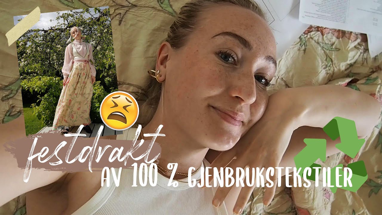 syr FESTDRAKT av 100 % GJENBRUKSTEKSTILER feat. masse frustrasjon