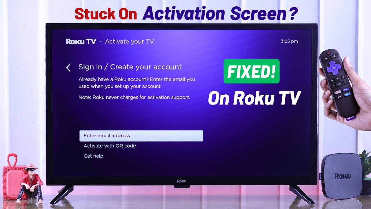 Naprawa &ndash; telewizor Roku TV utknął na ekranie aktywacji! [Weryfikacja e-mailem]