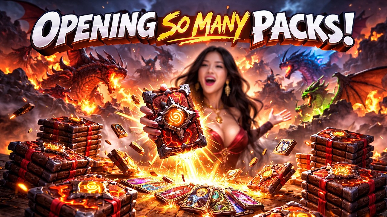 OPEN NEW HEARTHSTONE PACKS WITH ME!
