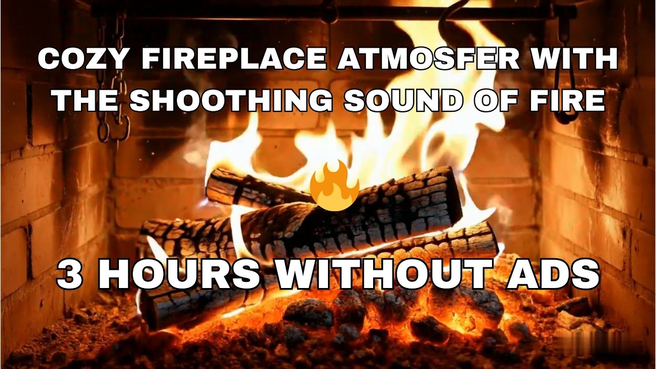 Realistic Fireplace Sounds for Deep Relaxation