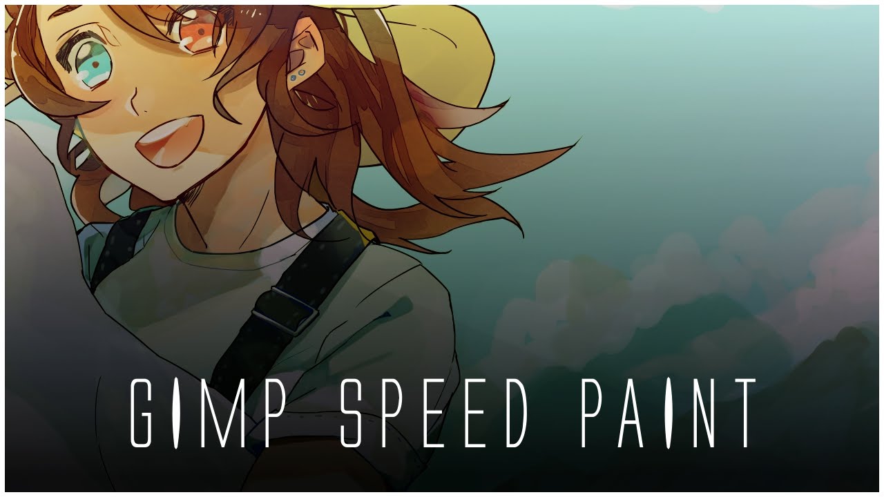 Request Speed Paint | Gimpで描いてみた