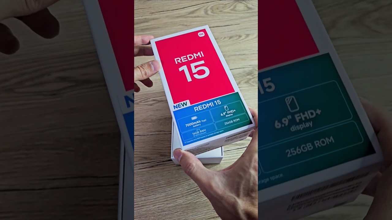 Redmi 15 Unboxing New