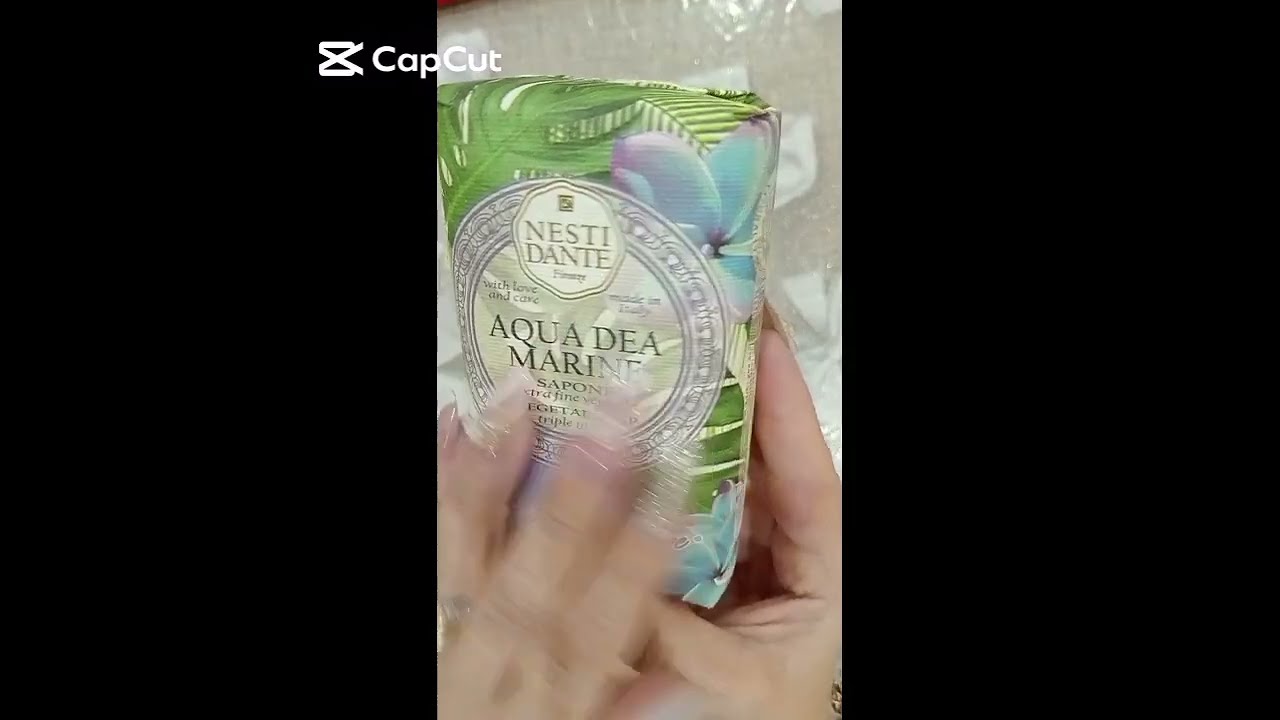ASMR SOAP🔪🧼AQUA DEA MARINE NESTI🌊 #soapcutting #soap #asmrsoap #soapasmr #asmr #cutting #satisfying 