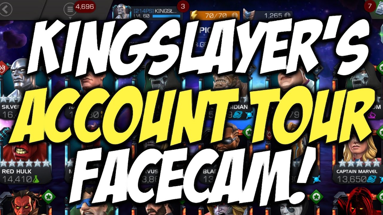 Kingslayer's MCOC Account Tour & Progression Update | Marvel Contest Of Champions