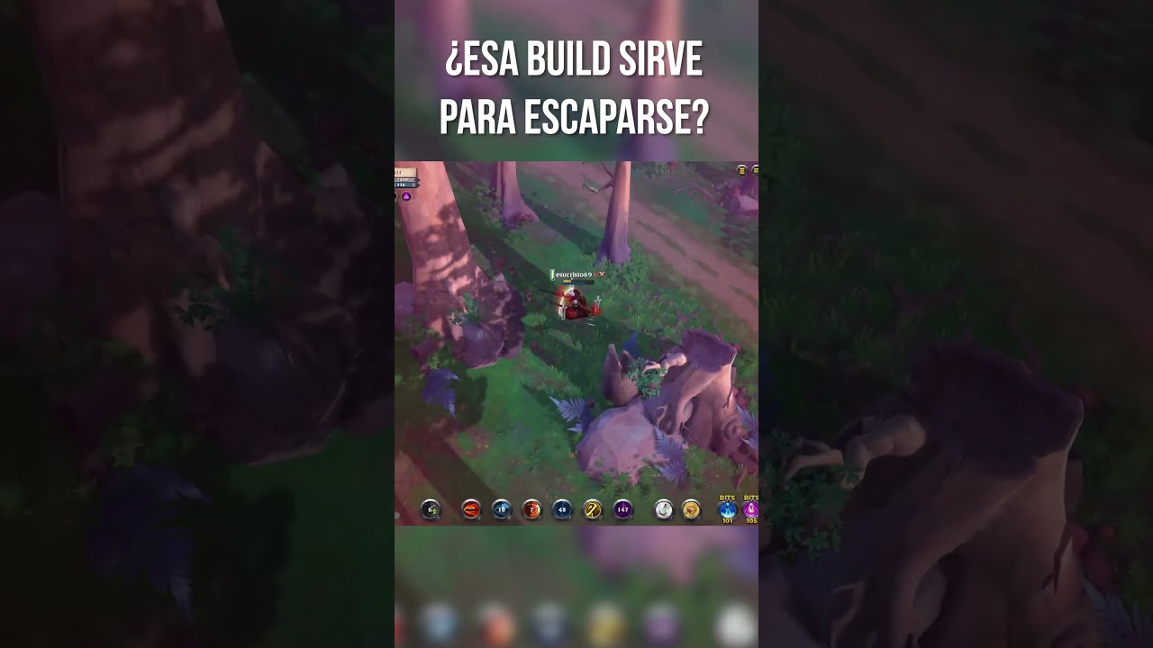 funciona mi build para escapar? #albiononline #albion #funny