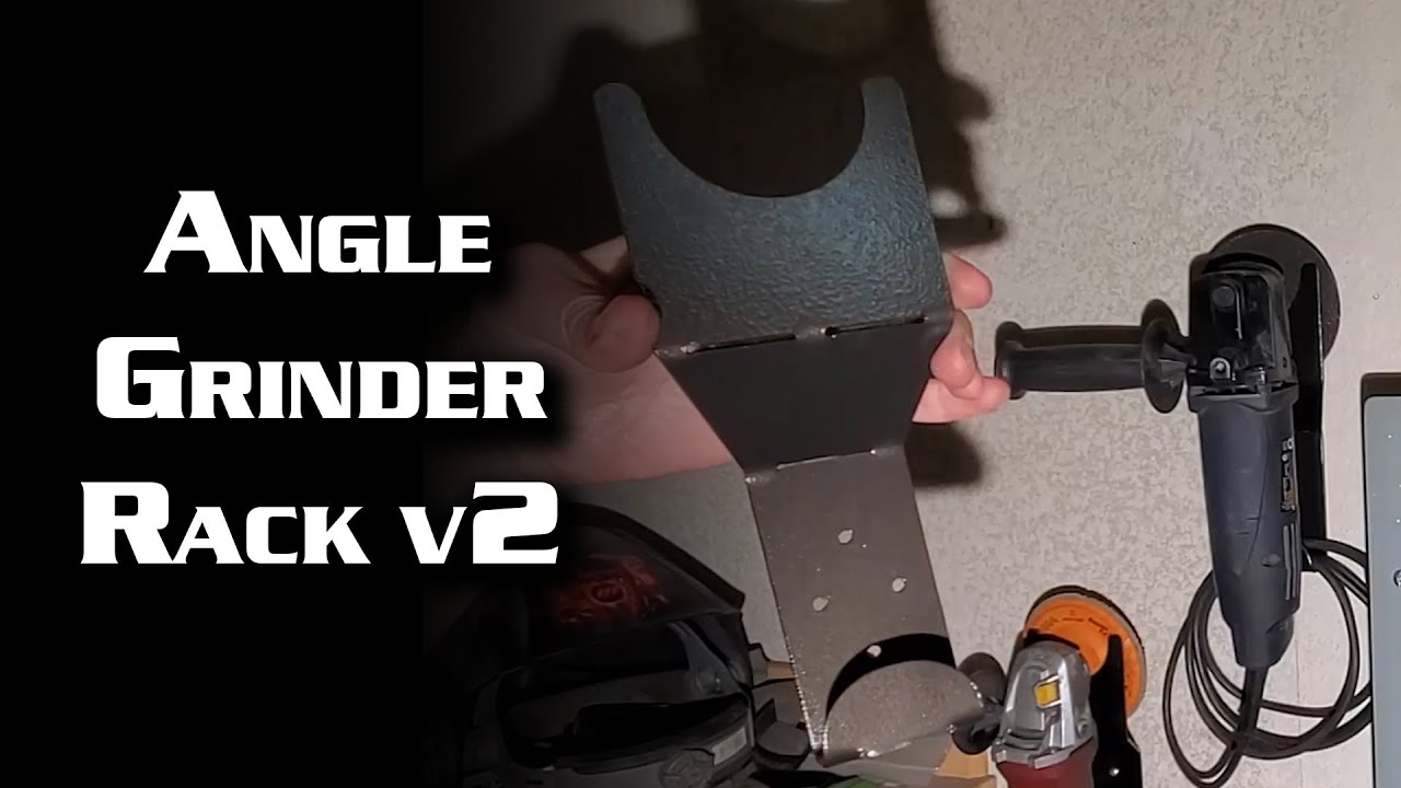 Angle Grinder rack/holder v2