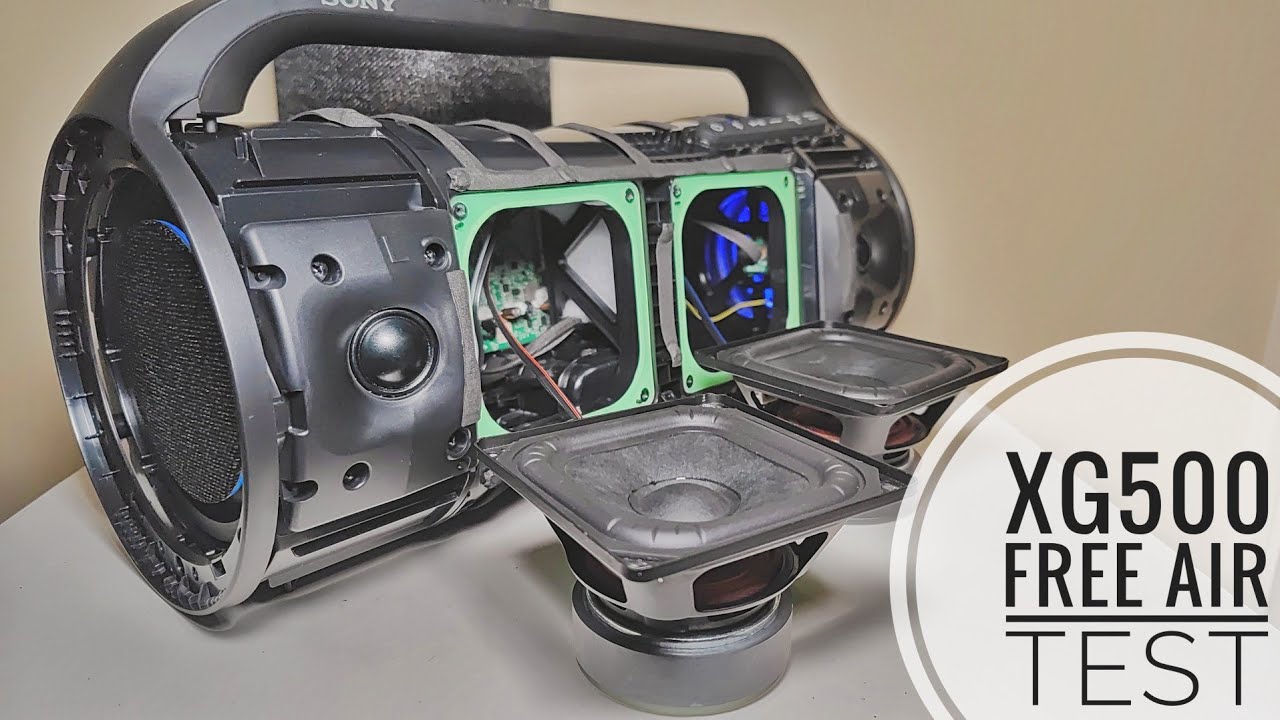 SONY XG500 | FREE AIR BASSTEST!! 