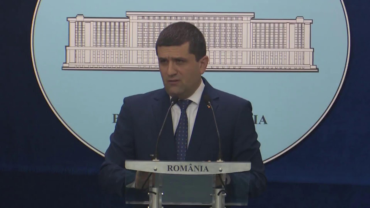 Conferință de presă susținută de ministrul Apărării, Radu Miruță