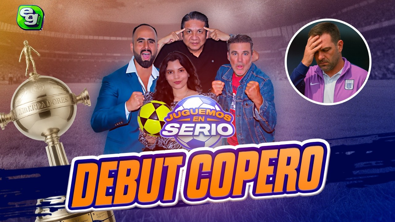 EYG NETWORK | ¡DEBUT COPERO DE ALIANZA LIMA! 🔵⚪️PROGRAMA ESTRENO – JUGUEMOS EN SERIO