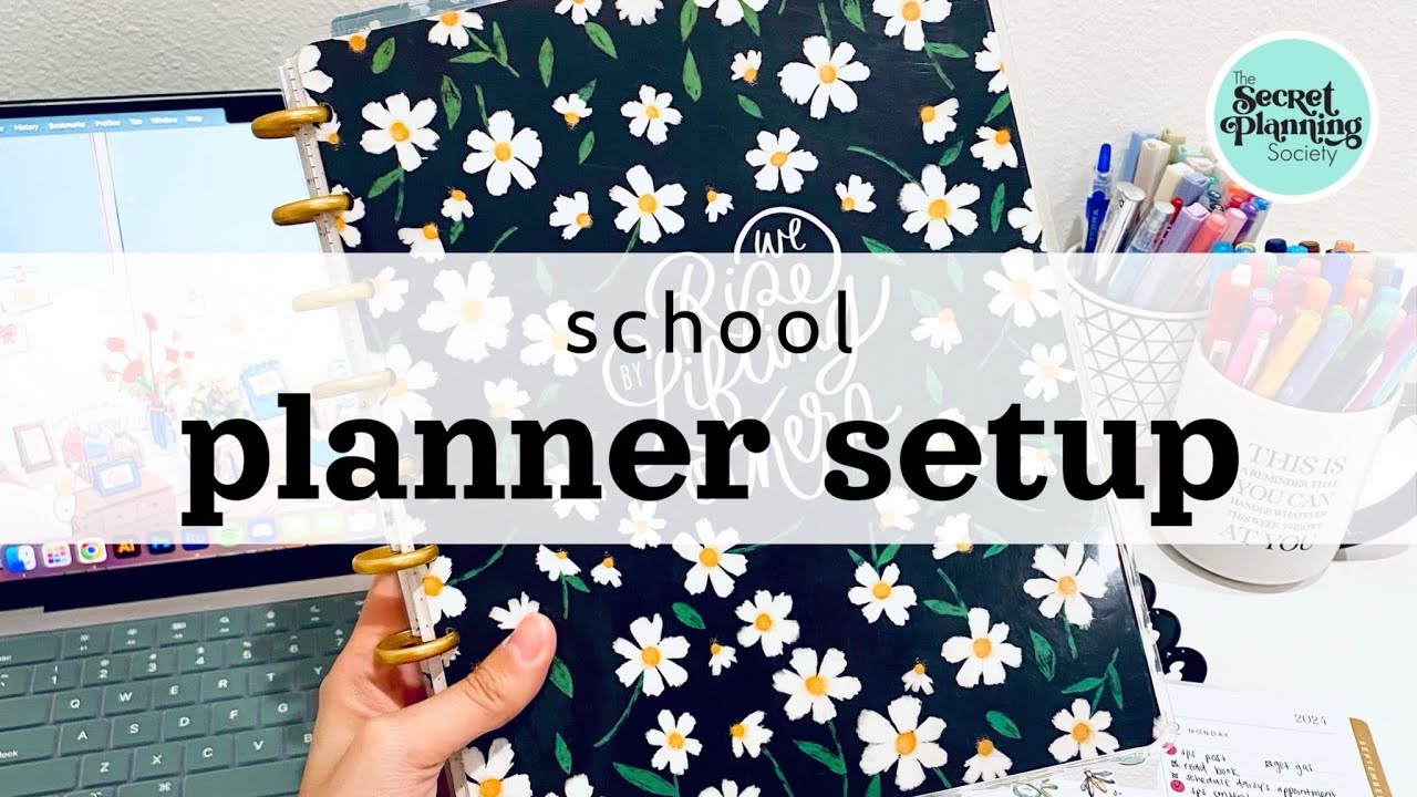 Happy Planner | School Planner Setup | The Secret Planning Society